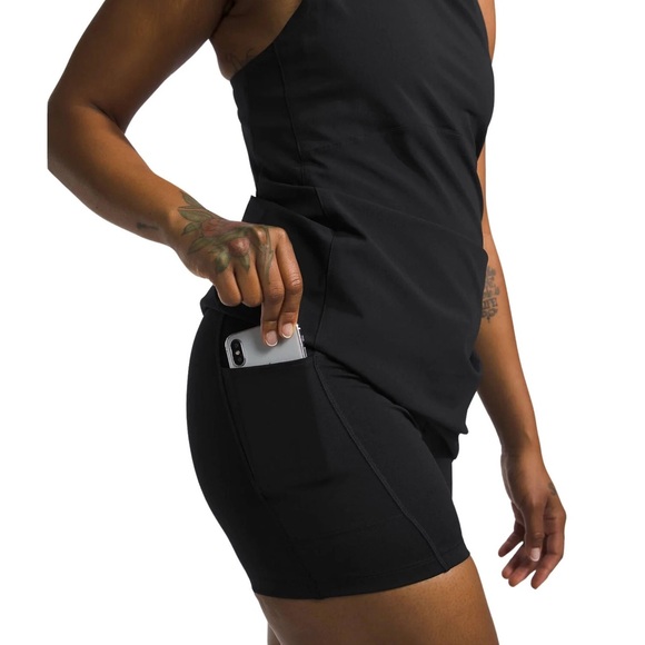 The North Face NWT Black Arque Hike Mini Dress Skort - Picture 2 of 8